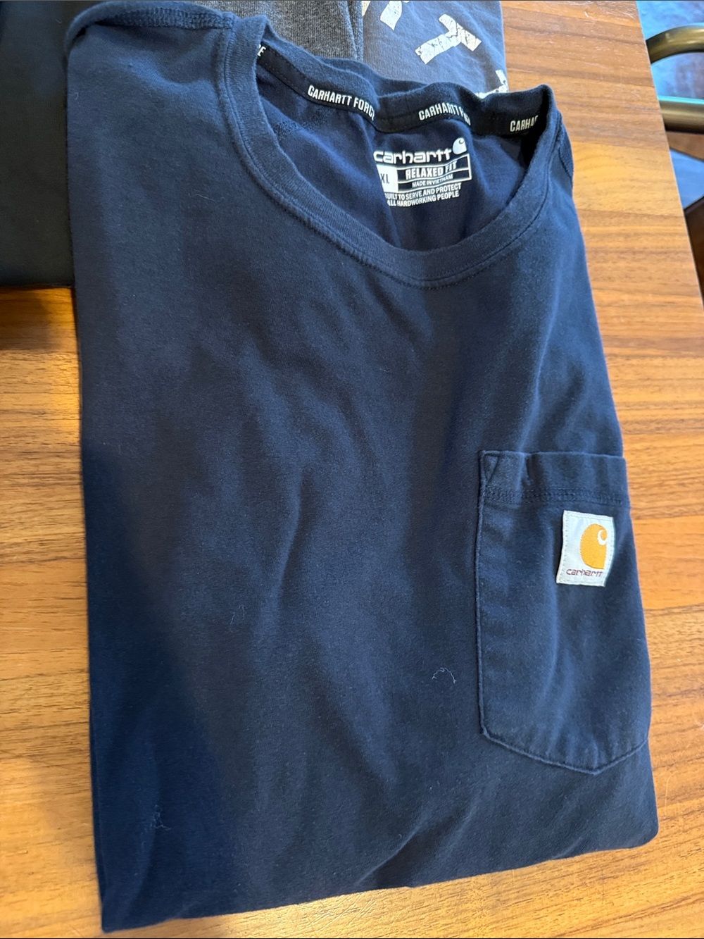 15 Carhartt Force Relaxed Fit T-Shirt Mens Size XL Short Sleeve Crew-Neck - Picture 9 of 16